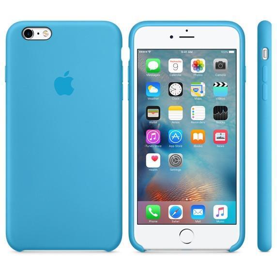 pensioen Premisse Grommen Apple iPhone 6/6s Plus Silicone Case Blue - THE TECH BAR STORE